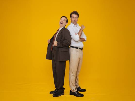 Leo Rivera y Jaume Giró protagonizarán el primer musical de La cena de los idiota a partir del 4 de noviembre en el Teatro Marquina